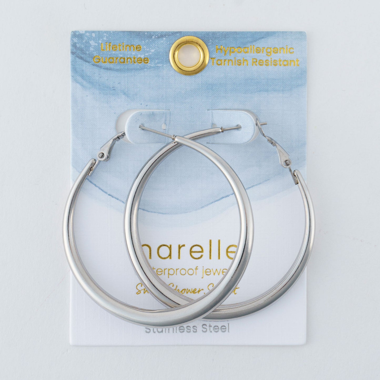 Narelle Waterproof Chunky Hoop Earrings