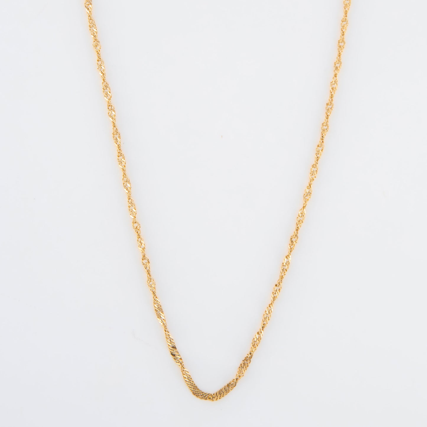 Narelle Waterproof Twisted Chain Necklace