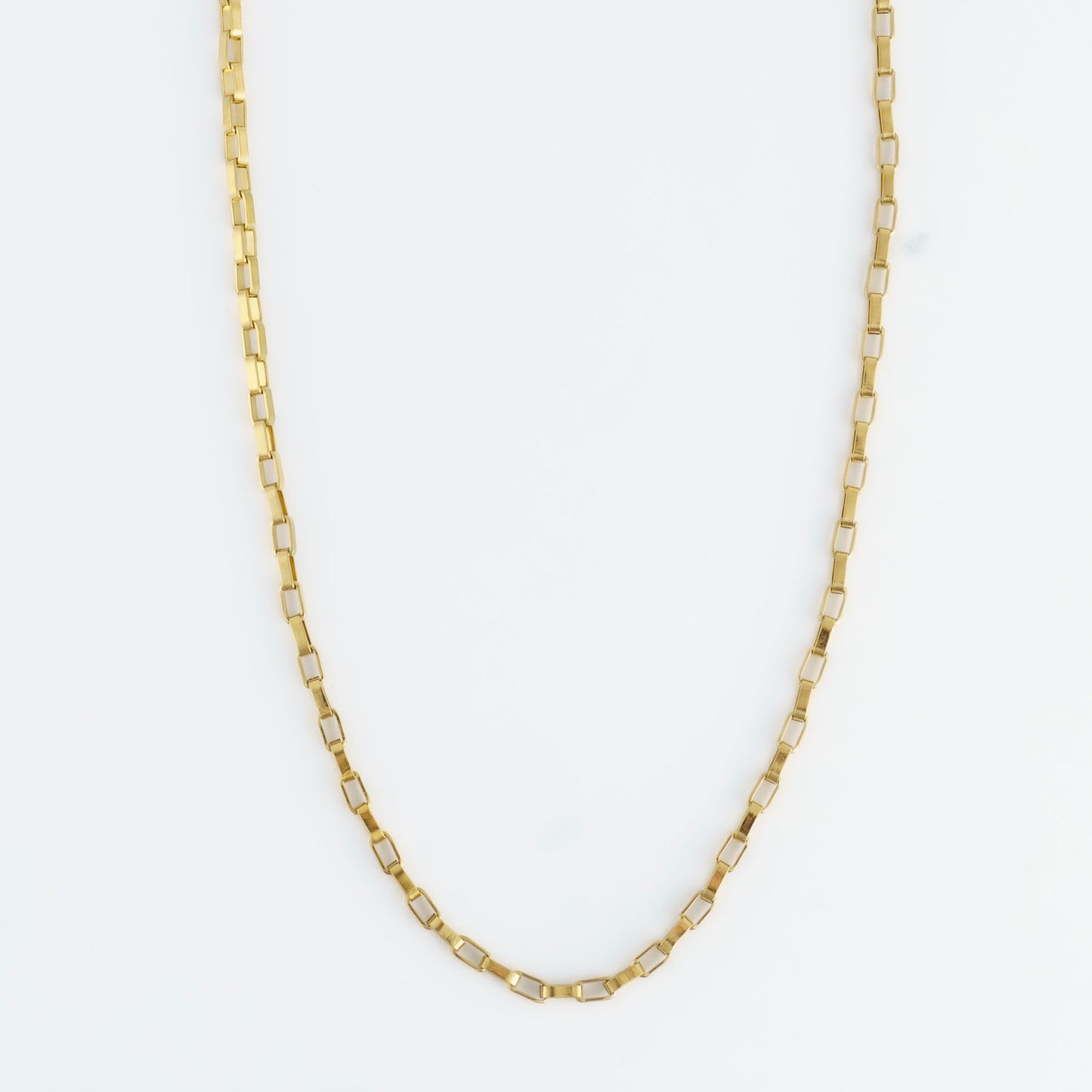 Narelle Waterproof Box Chain Necklace