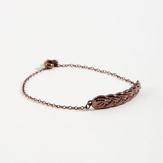 Cecelia Braided Bar Bracelet