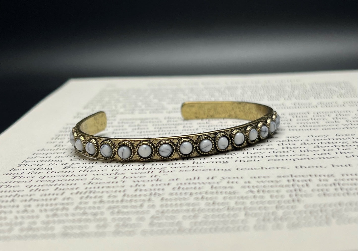 Annie Stone Cuff Bracelet