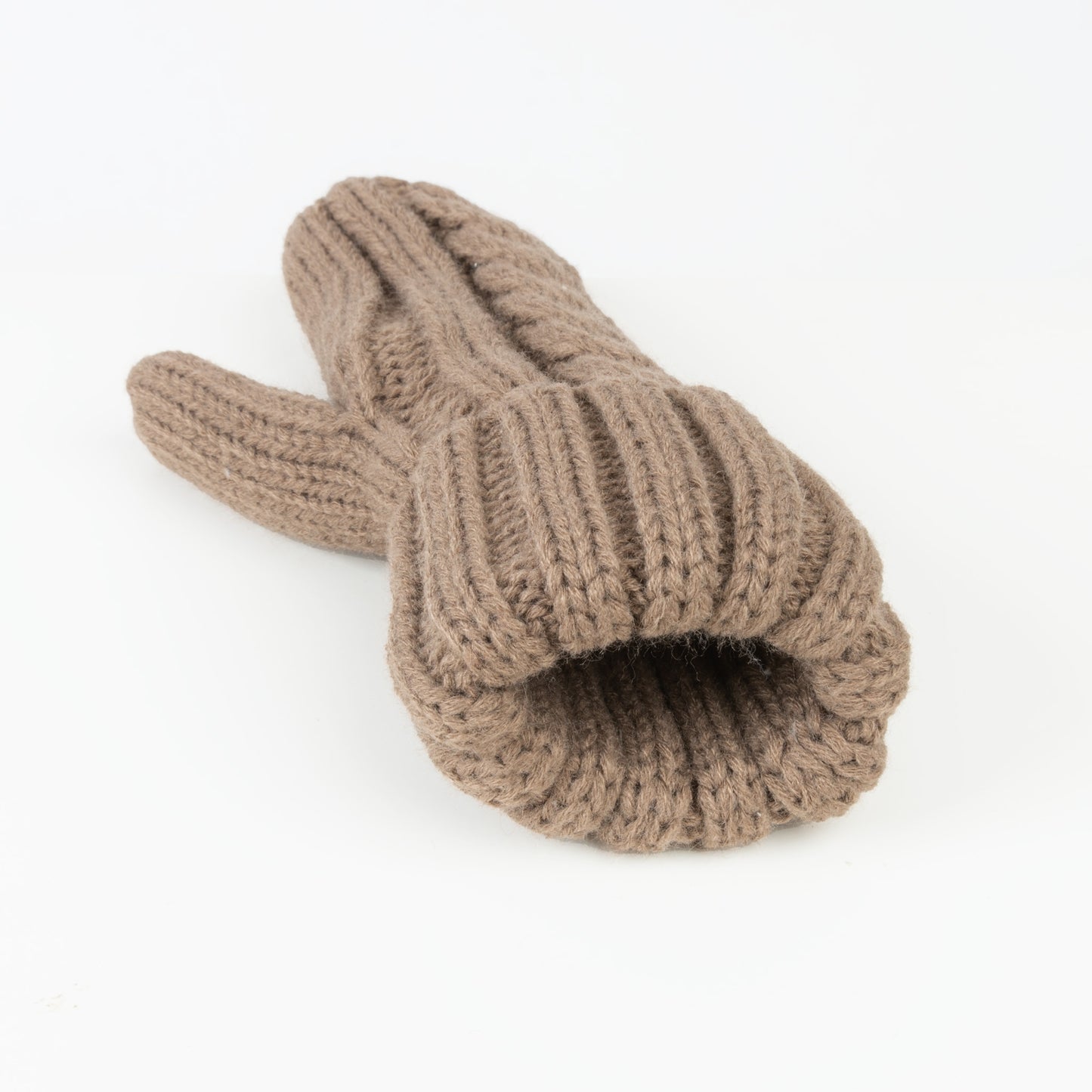 Sierra Cable Knit Fleece Lined Mitten