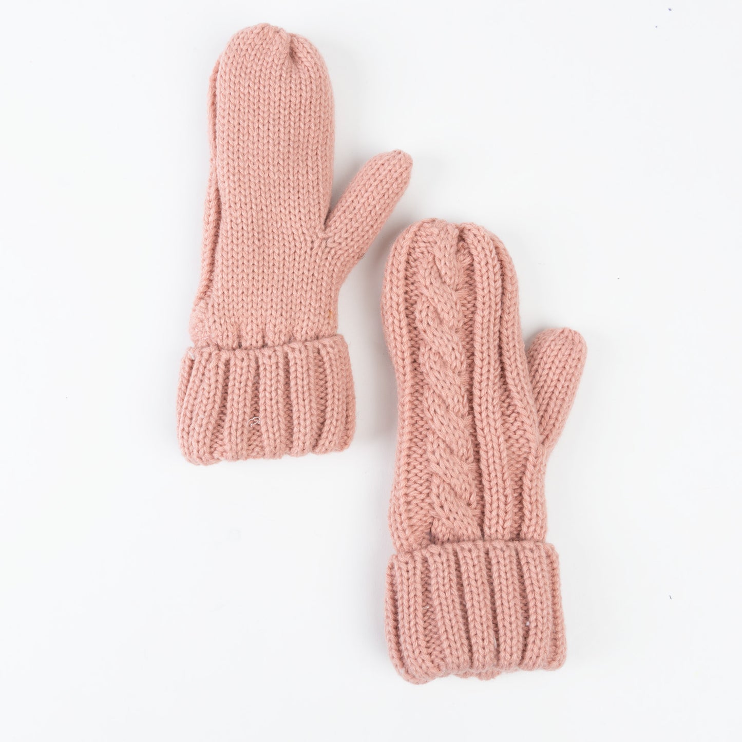 Sierra Cable Knit Fleece Lined Mitten