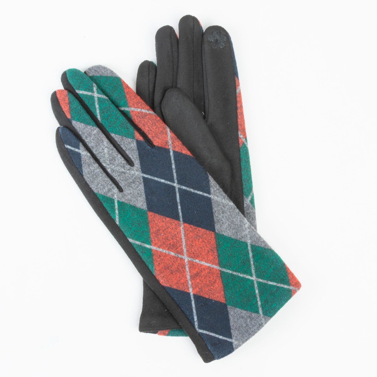 Clara Christmas Plaid Gloves