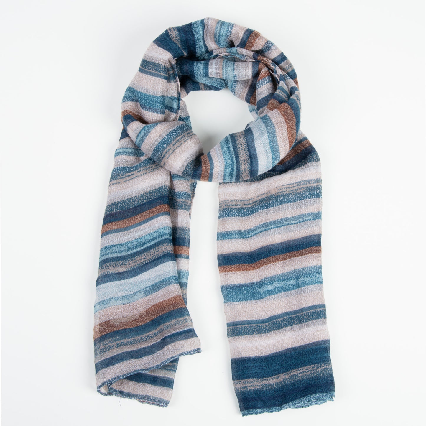 Dayton Lightweight Striped Scarf