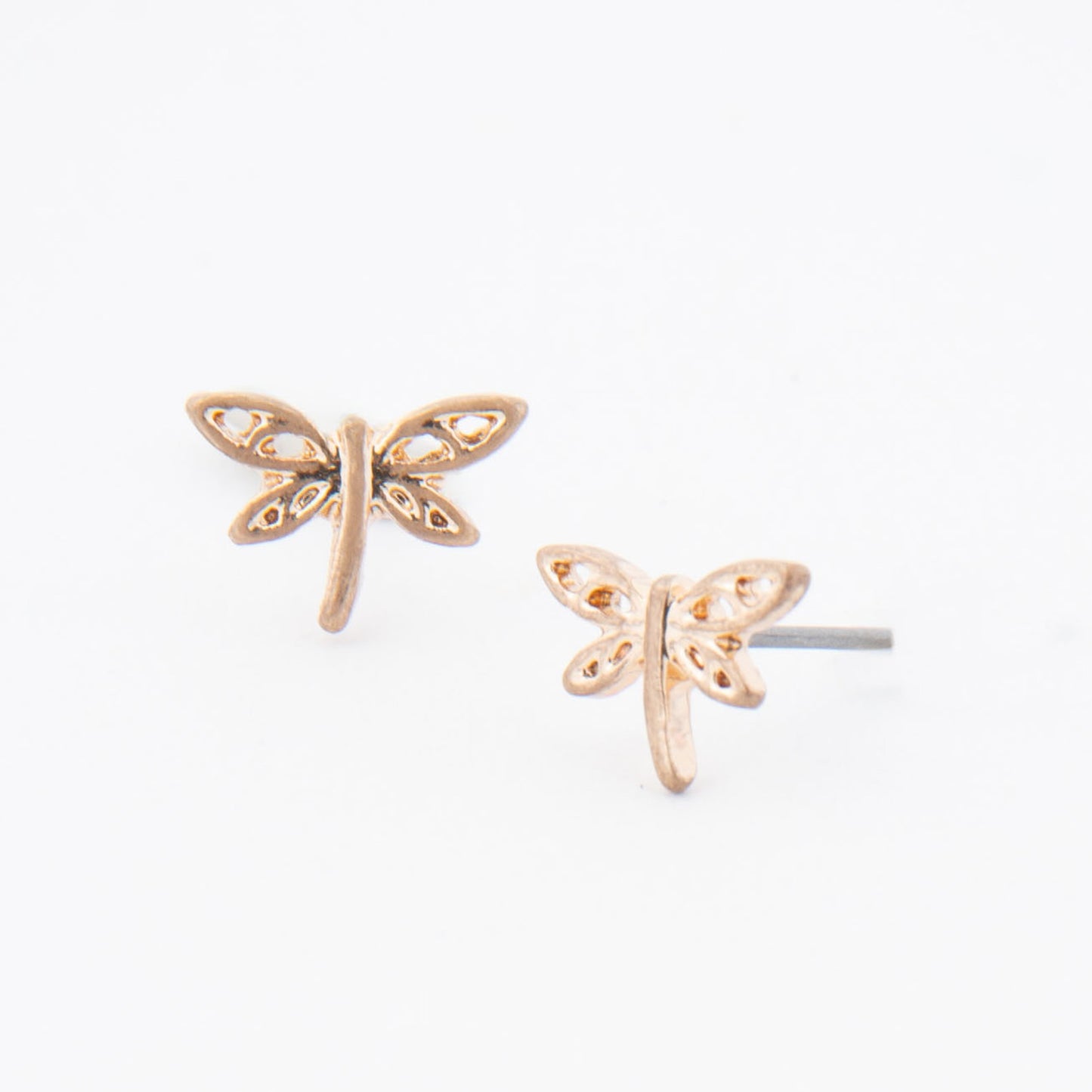 Dragonfly Stud Bud Earrings