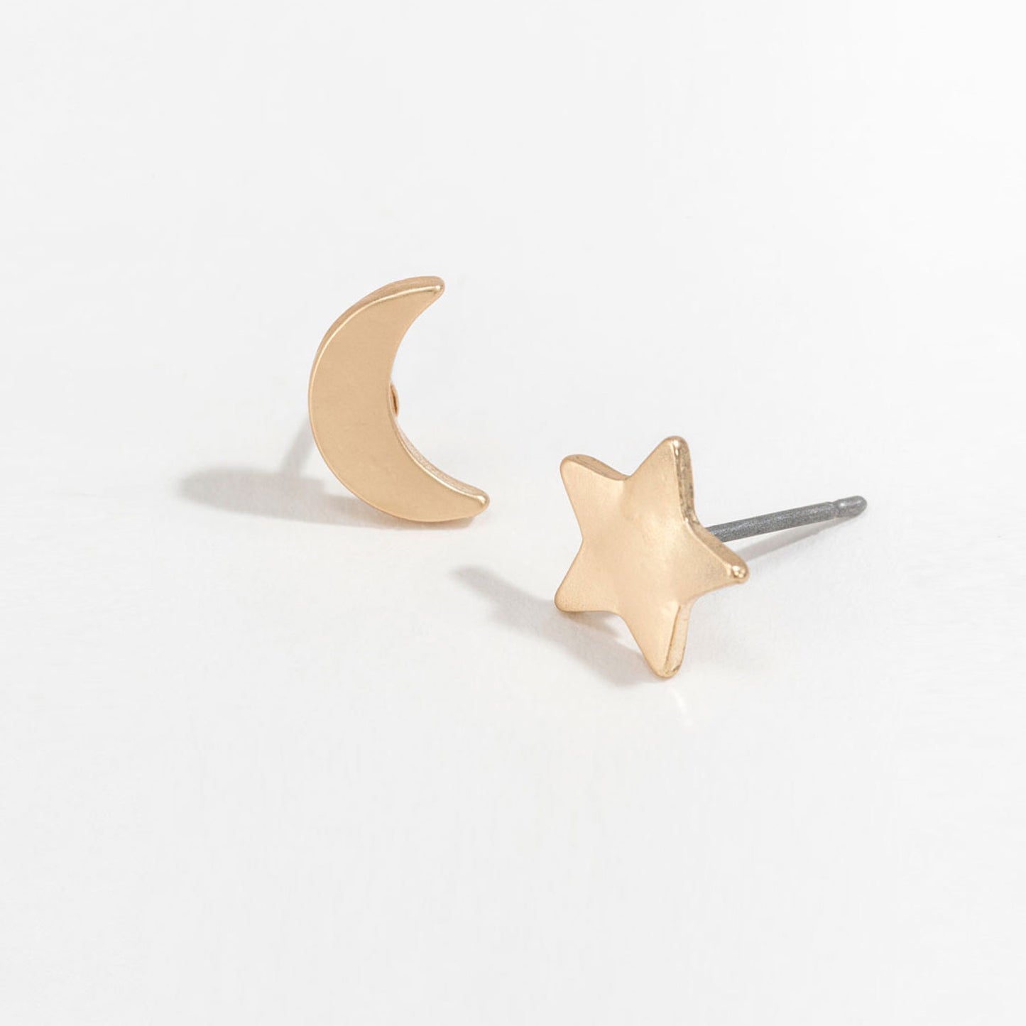 Stud Buds Moon/Star-Gld