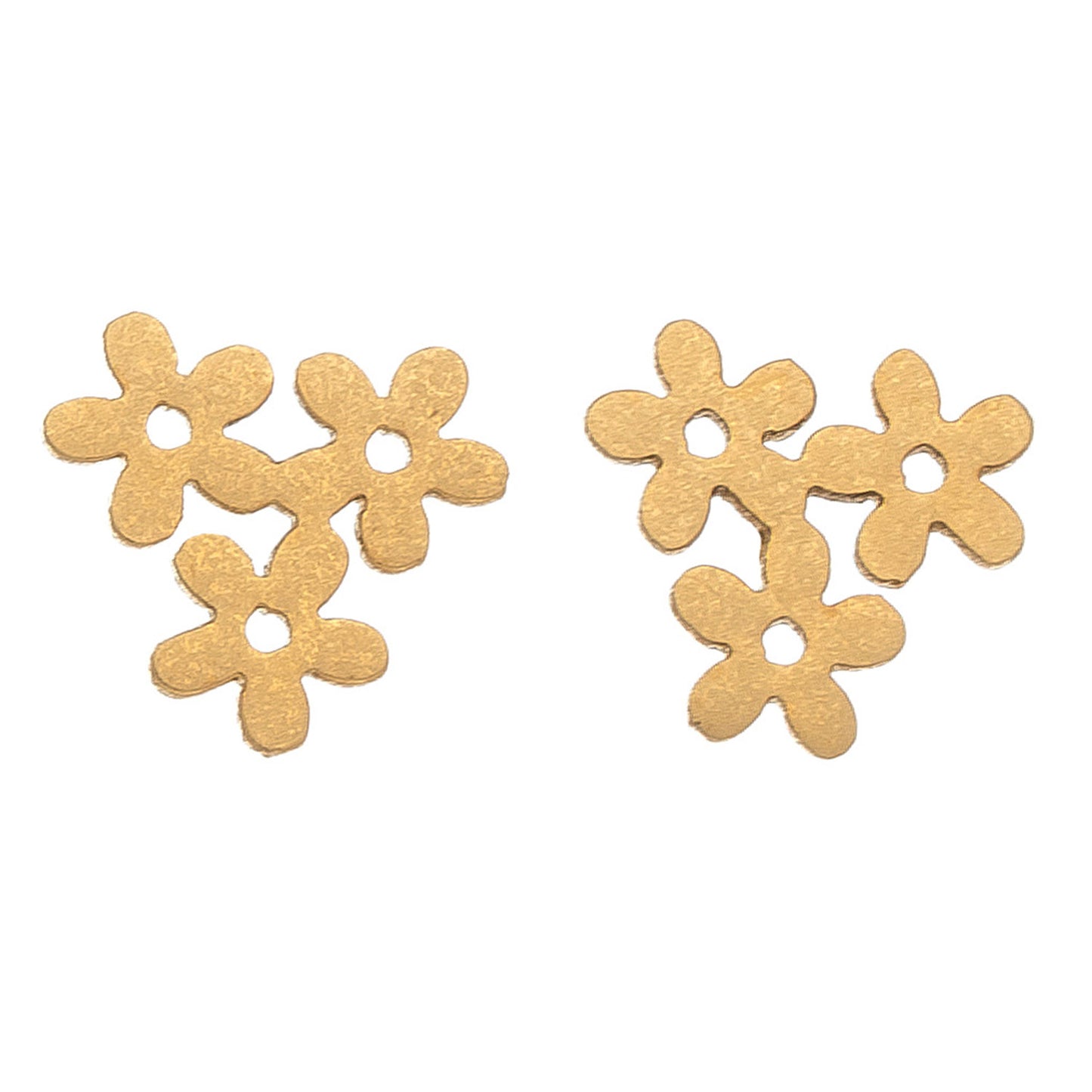 Stud Buds Flowers-Gld