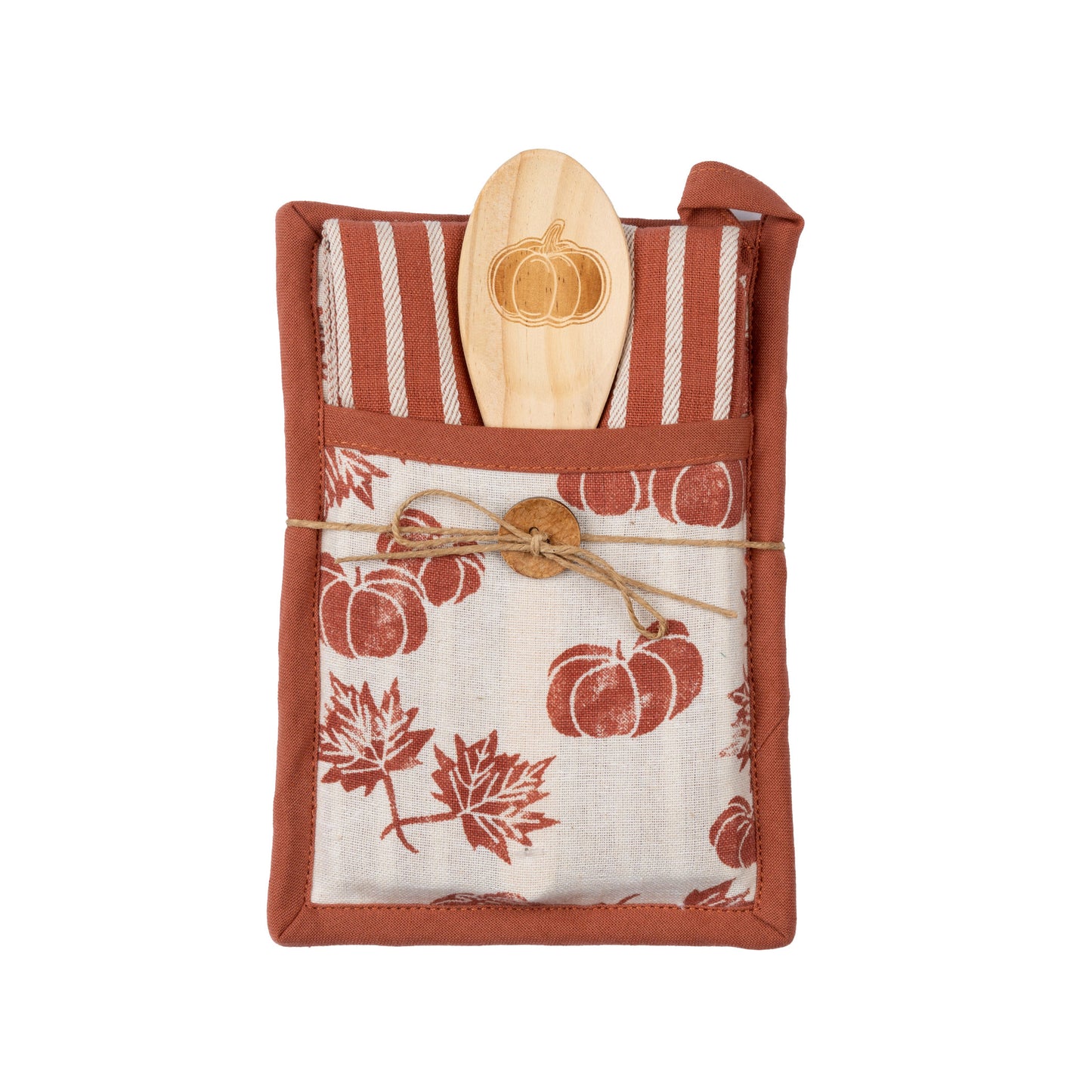 3 Piece Pumpkin Harvest Kitchen Set