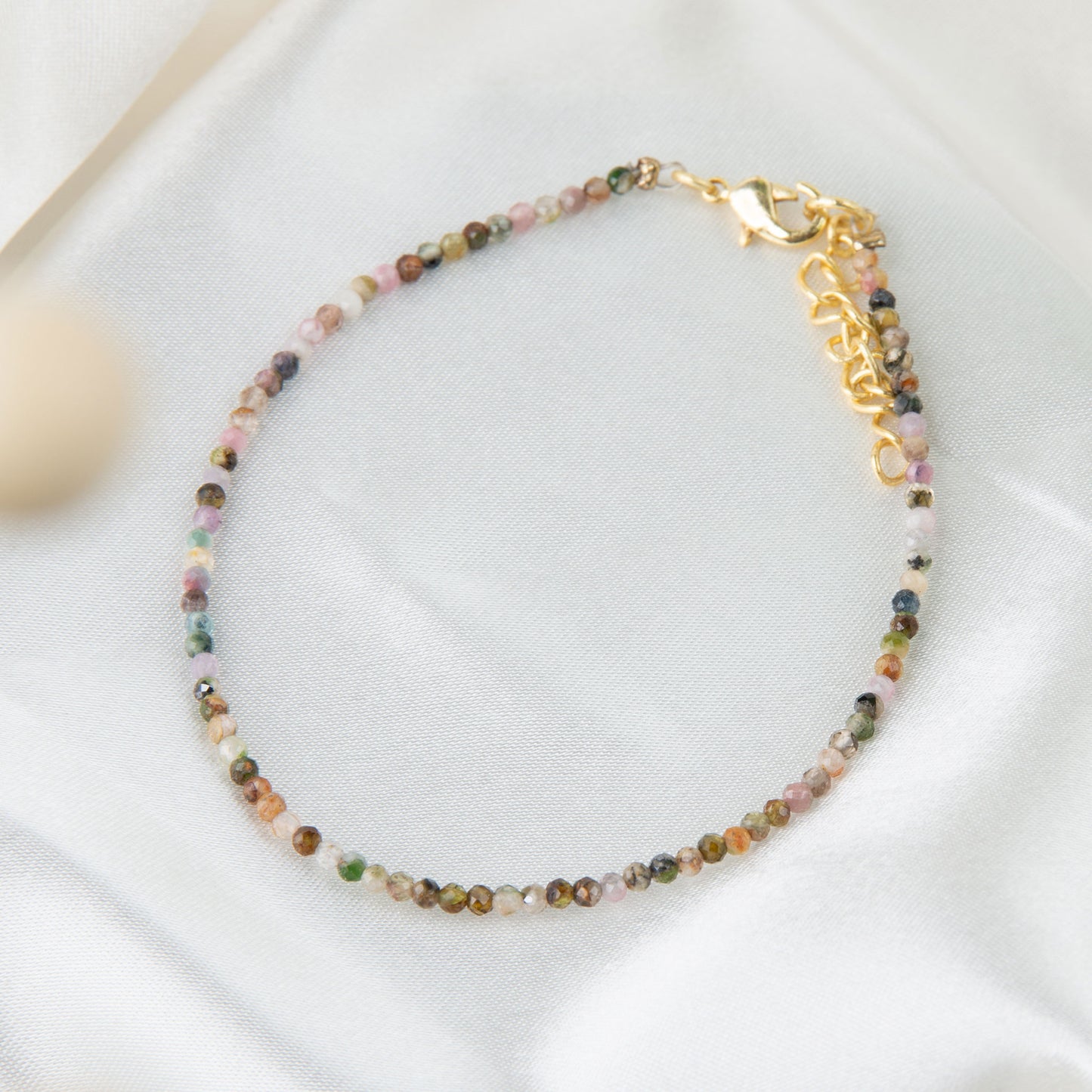 Taissa 18k Gold Genuine Tourmaline Bracelet