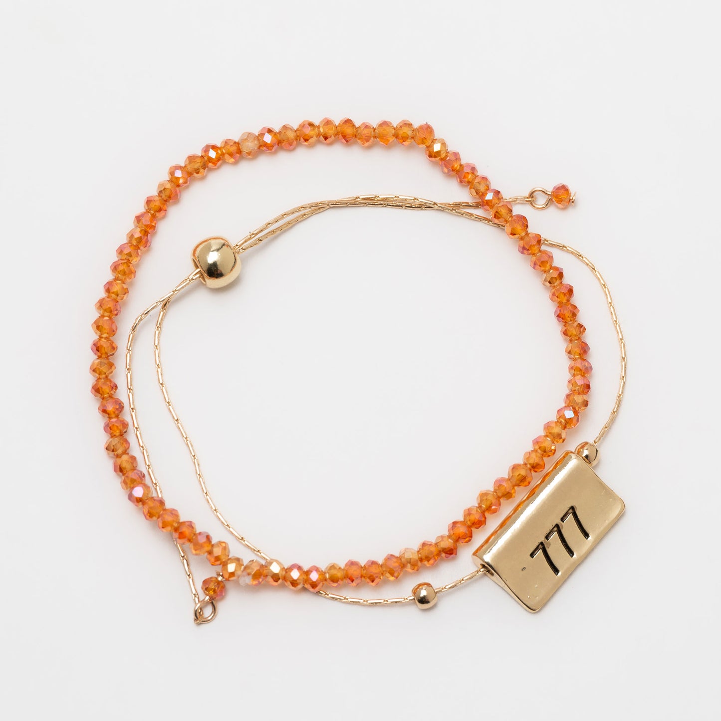 777 Luck Angel Numbers Bracelet