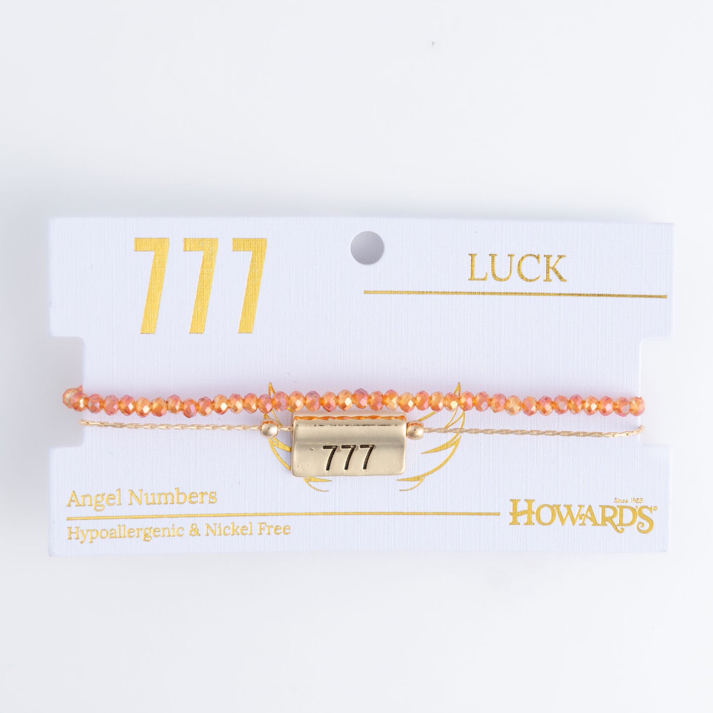 777 Luck Angel Numbers Bracelet