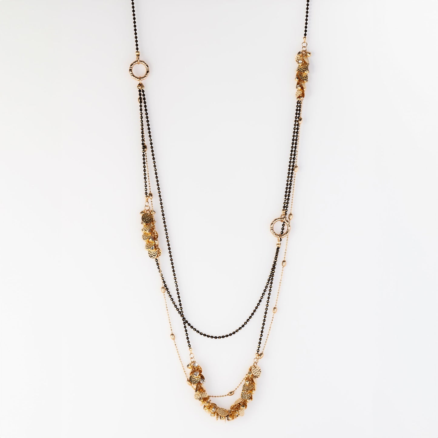 Tati Layered Disc Necklace