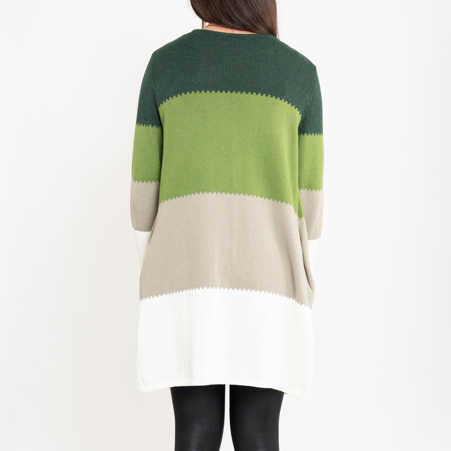 Saige Color Block Cardigan