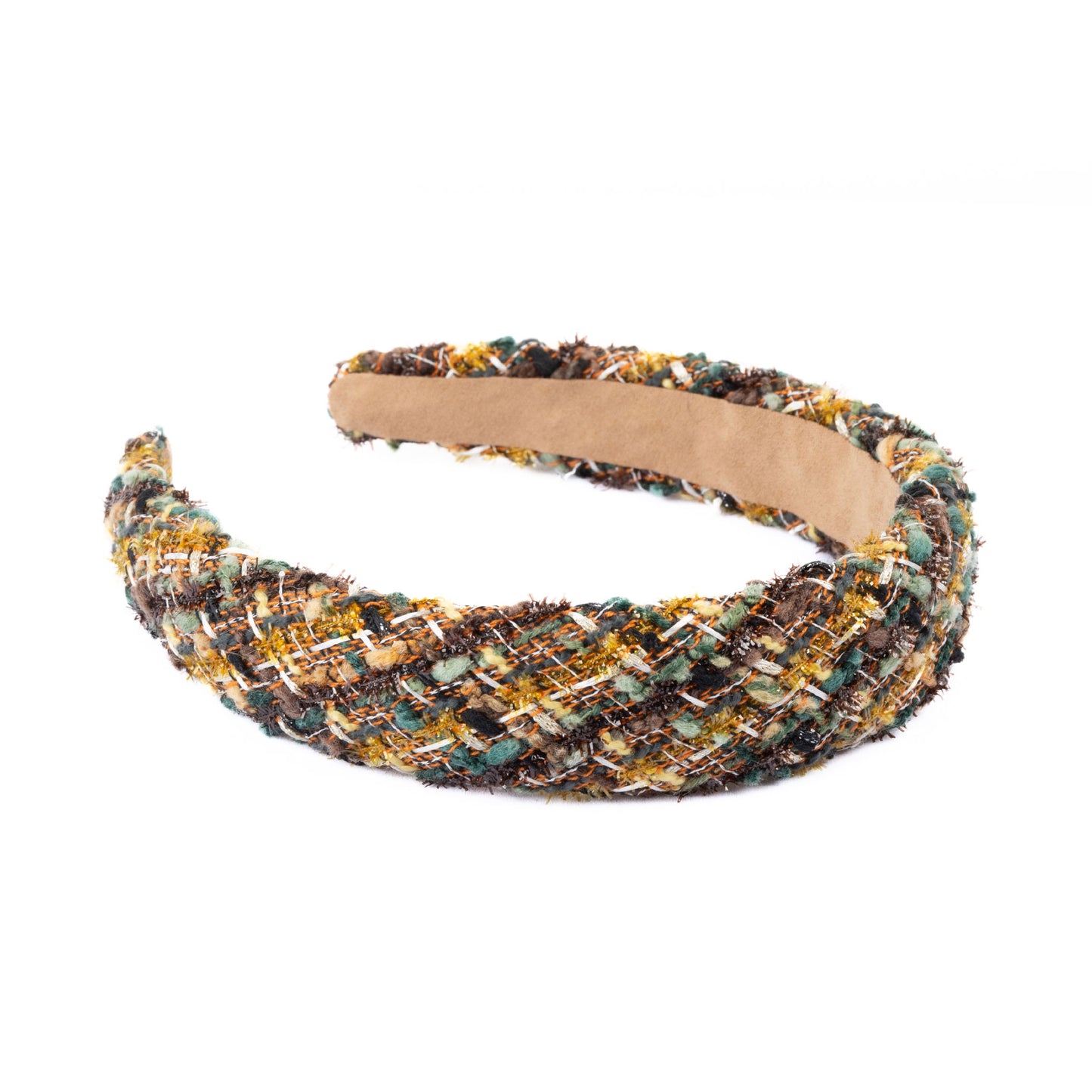 Camilla Plaid Boucle Headband