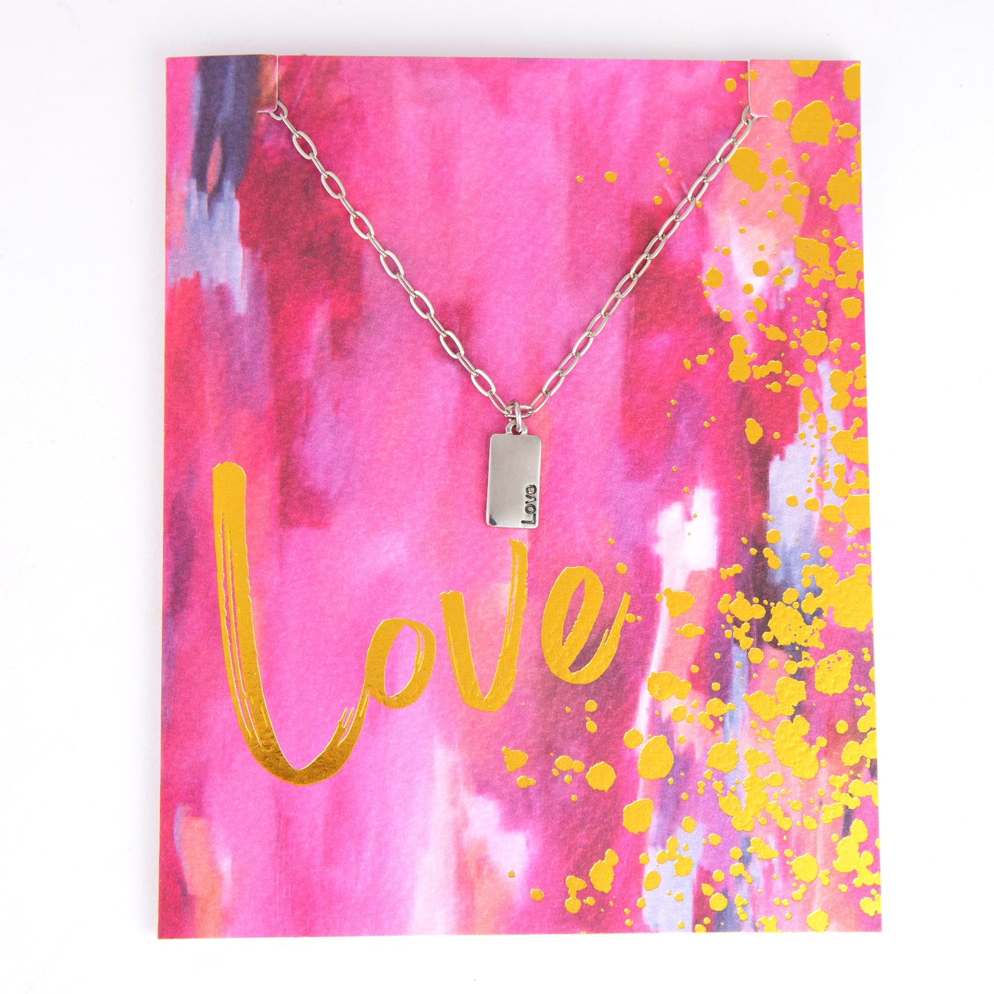 Amira Love Greeting Card with Pendant Necklace