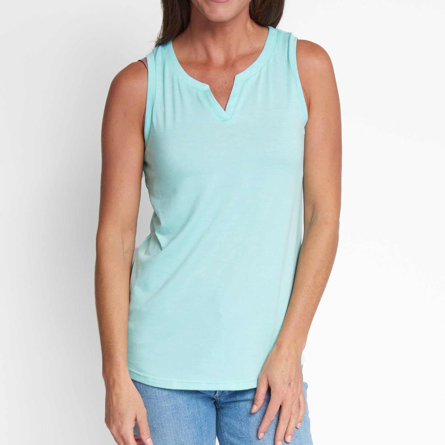 Myla V-Neck Sleeveless Tank Top