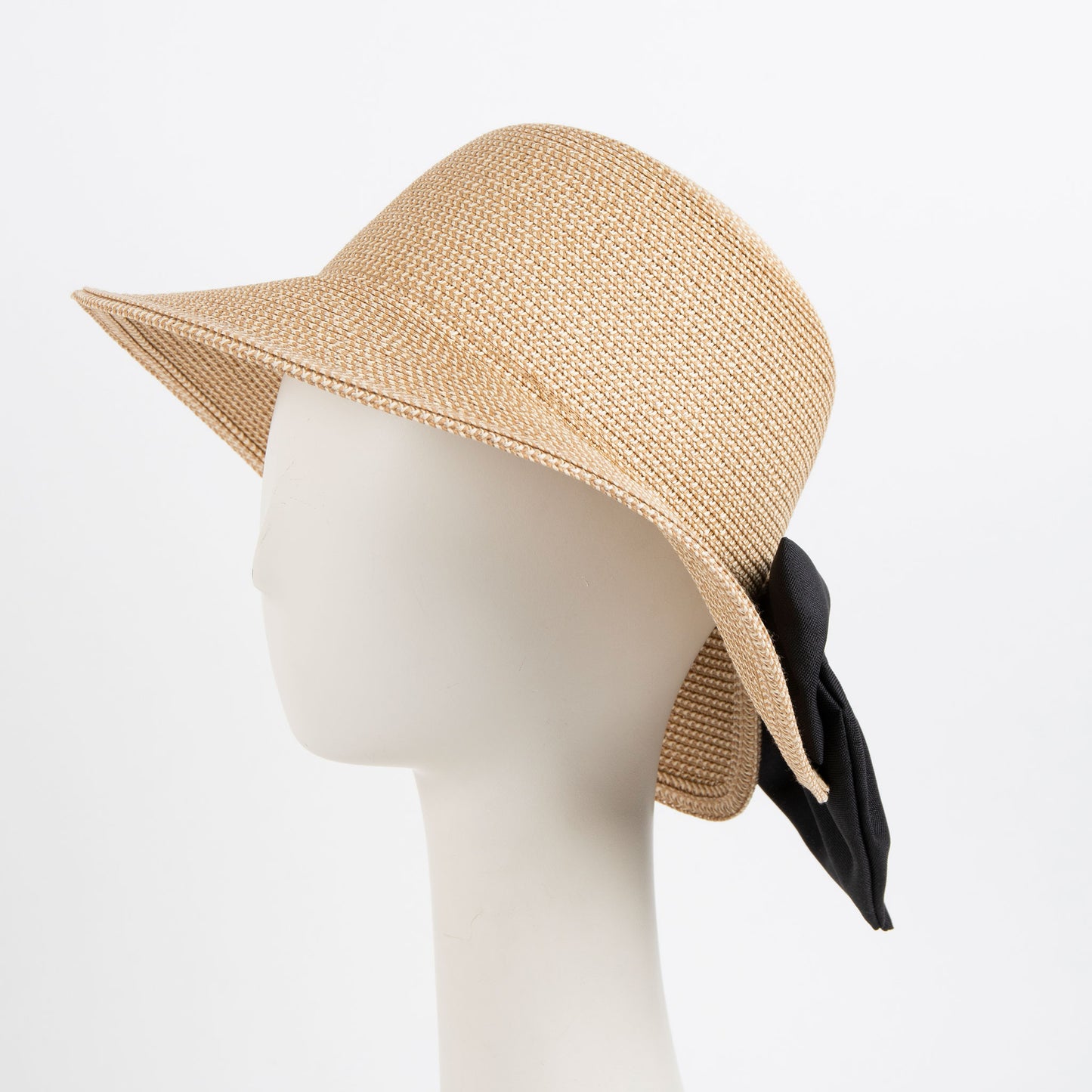 Zaya Boho Ponytail Sun Hat with Bow