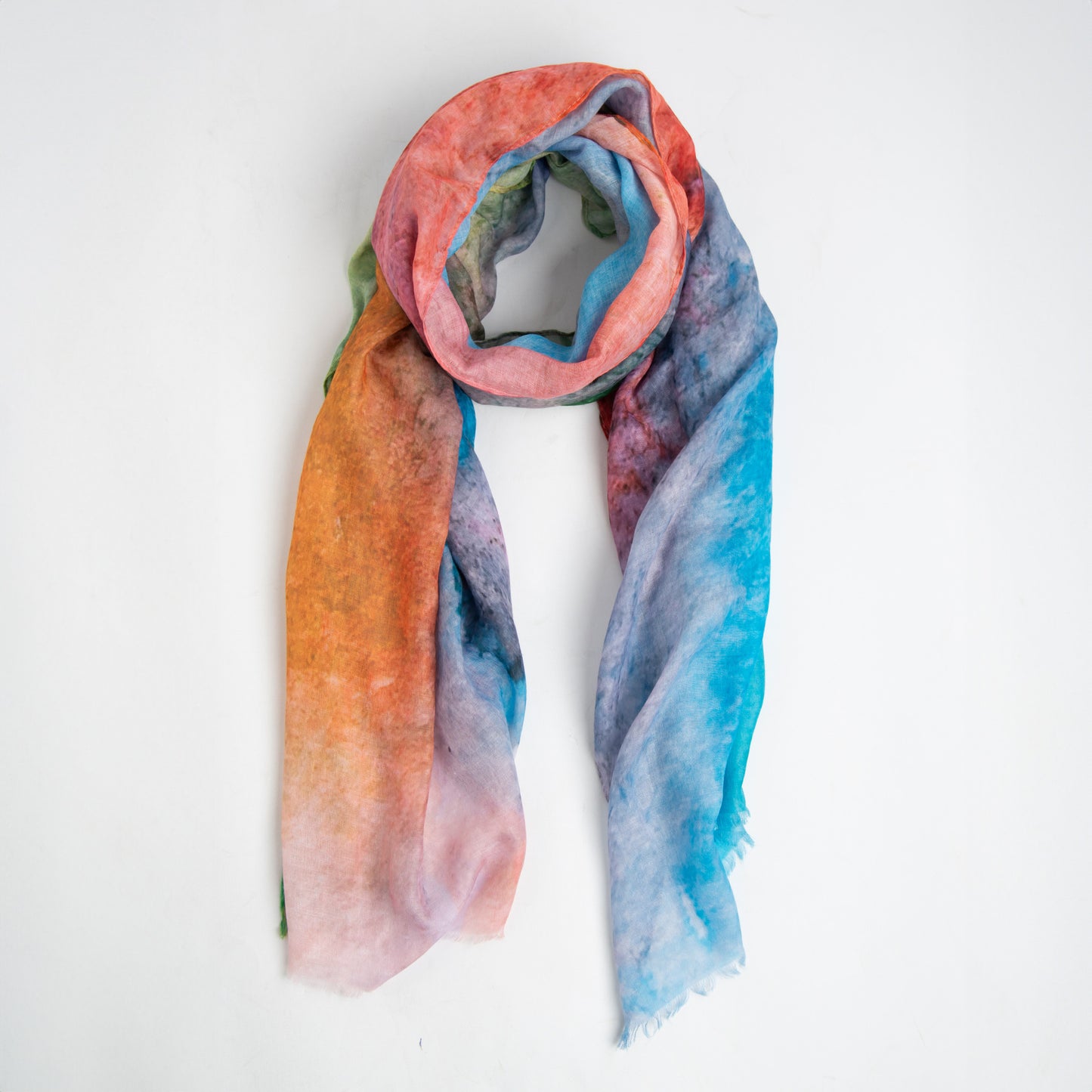 Audrina Abstract Lightweight Scarf