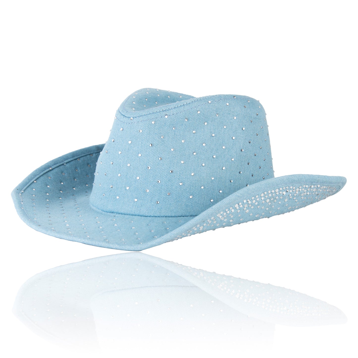 Dani Denim Rhinestone Cowboy Hat