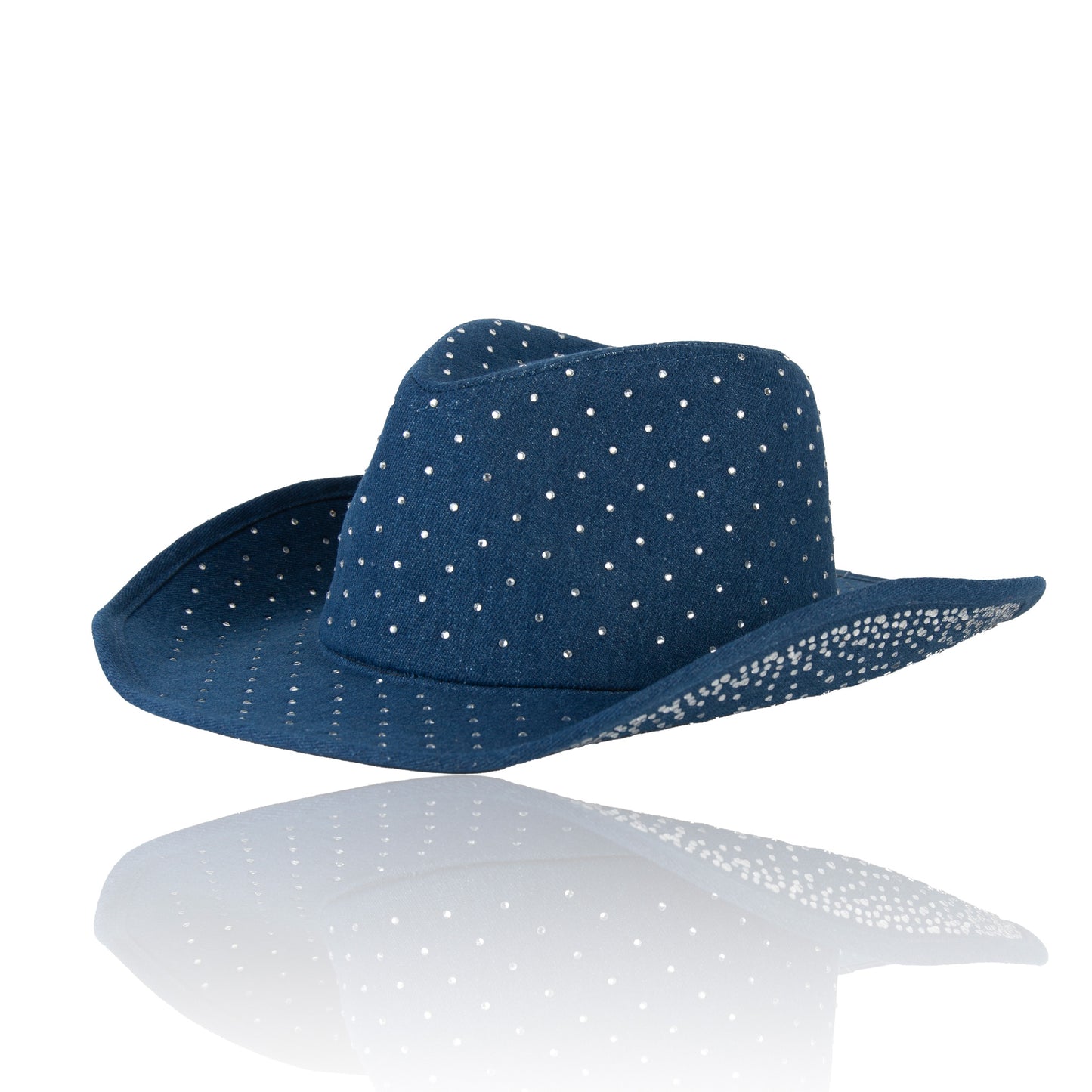 Dani Denim Rhinestone Cowboy Hat